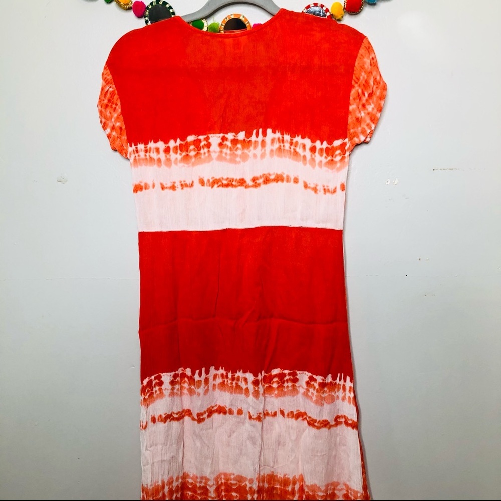 RAGA tie dye button down maxi dress - Picture 5 of 7